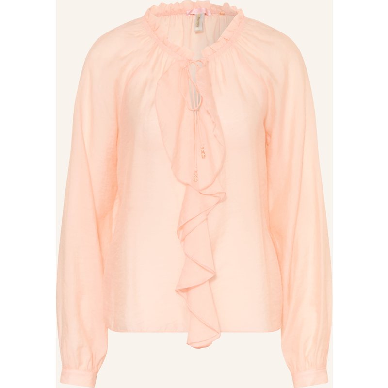 Guess Blusenshirt Maelys Mit Volants orange