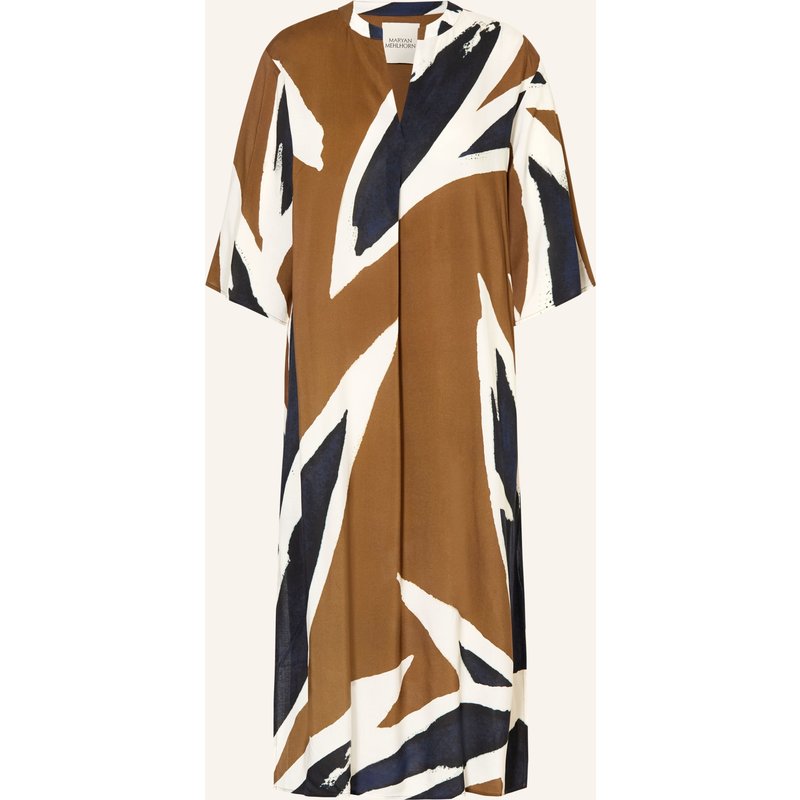 Maryan Mehlhorn Strandkleid Nomade Mit 3/4-Arm braun