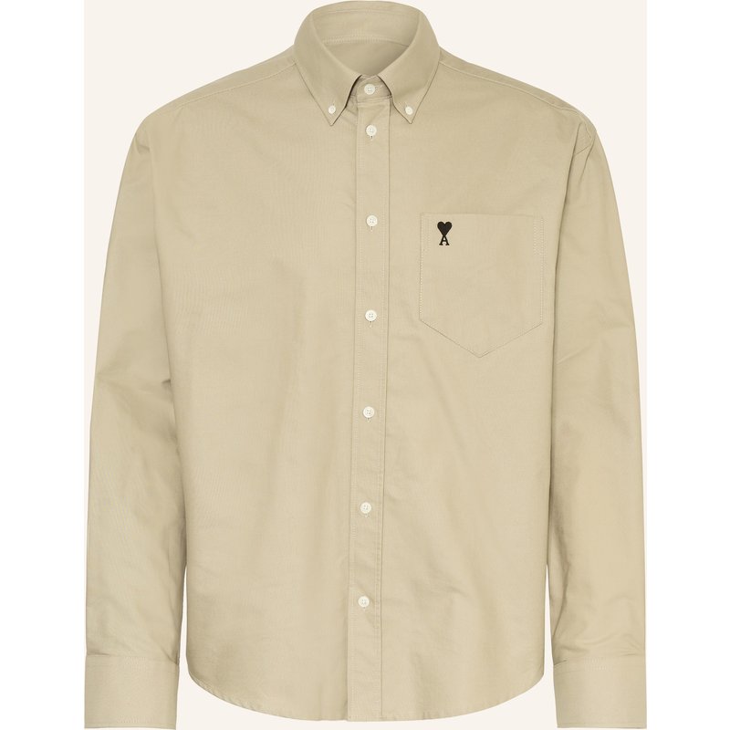 Ami Paris Hemd Comfort Fit beige