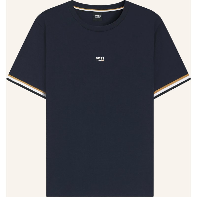 Boss Schlafshirt Iconic blau
