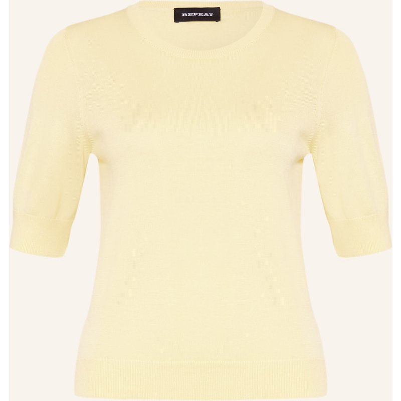 Repeat Strickshirt gelb