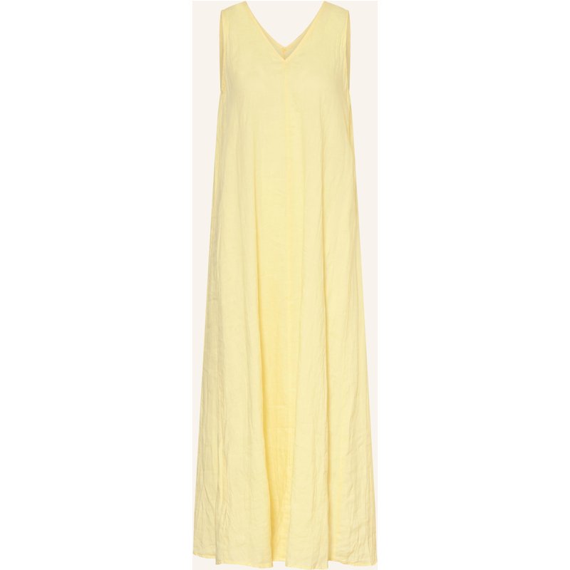 Tonno & Panna Leinenkleid gelb