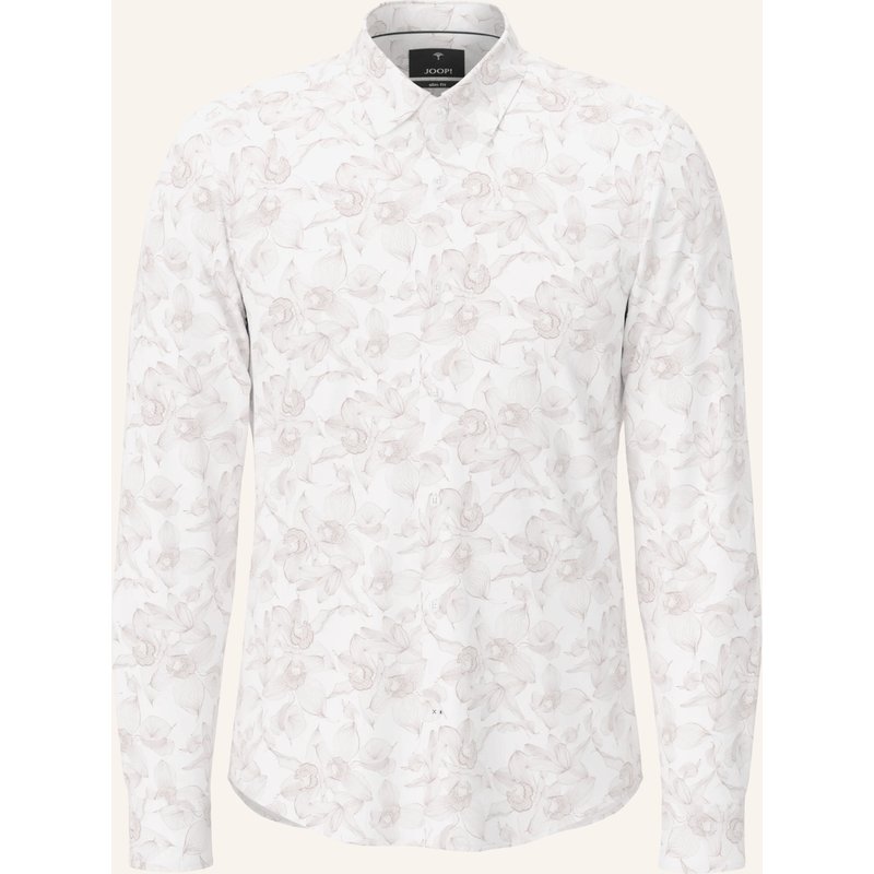 Joop! Hemd Pit Slim Fit Mit Leinen braun
