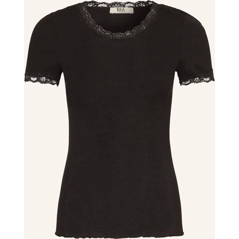 Rosemunde T-Shirt Rmwbalta Mit Spitze schwarz