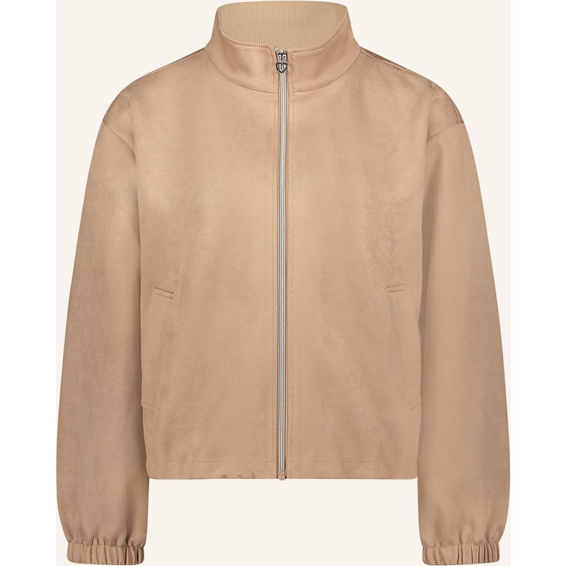 Cartoon Blouson In Lederoptik beige