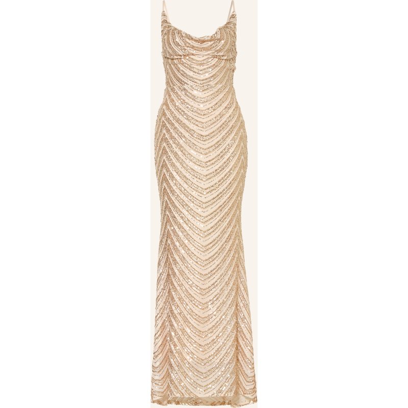Lipsy Abendkleid Mit Pailletten gold