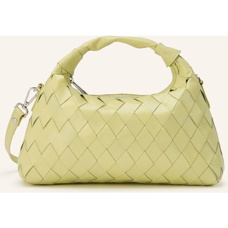 Núnoo Handtasche Dandy Braided Medium gruen