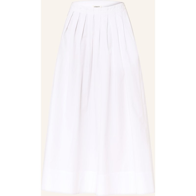 Ladneri Faltenrock Romy weiss