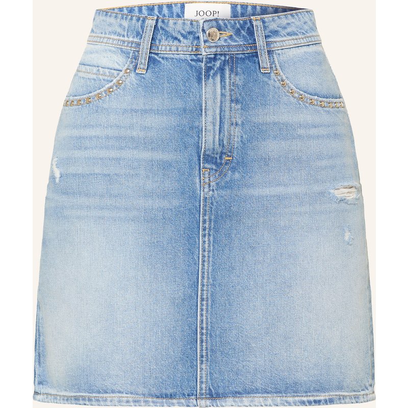 Joop! Jeans Jeansrock Rosalie Mit Nieten blau