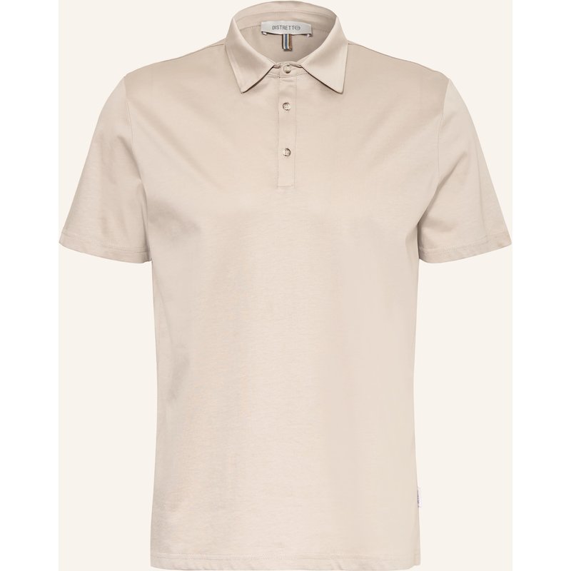 Distretto 12 Jersey-Poloshirt Menta beige