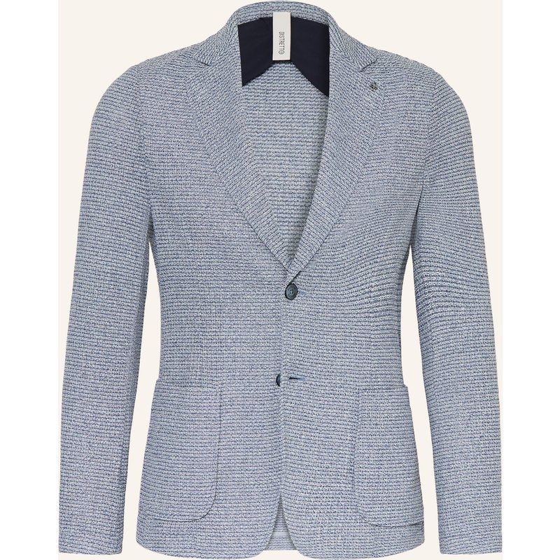 Distretto 12 Tweed-Sakko Extra Slim Fit blau