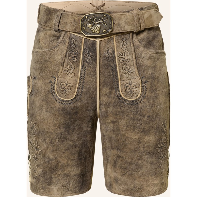 Spieth & Wensky Trachten-Lederhose Herford braun