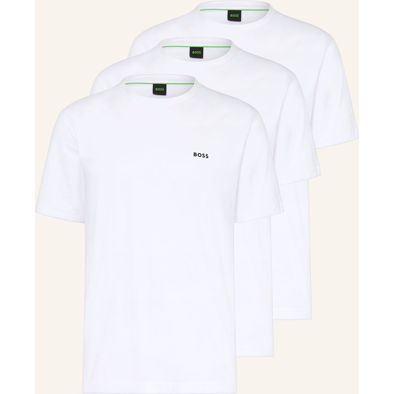 Boss 3er-Pack T-Shirts weiss