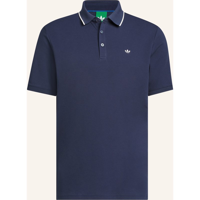 Adidas Originals Piqué-Poloshirt blau