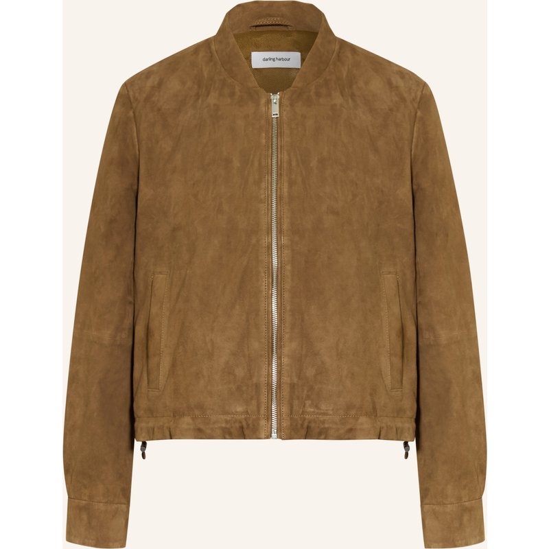 Darling Harbour Lederblouson braun