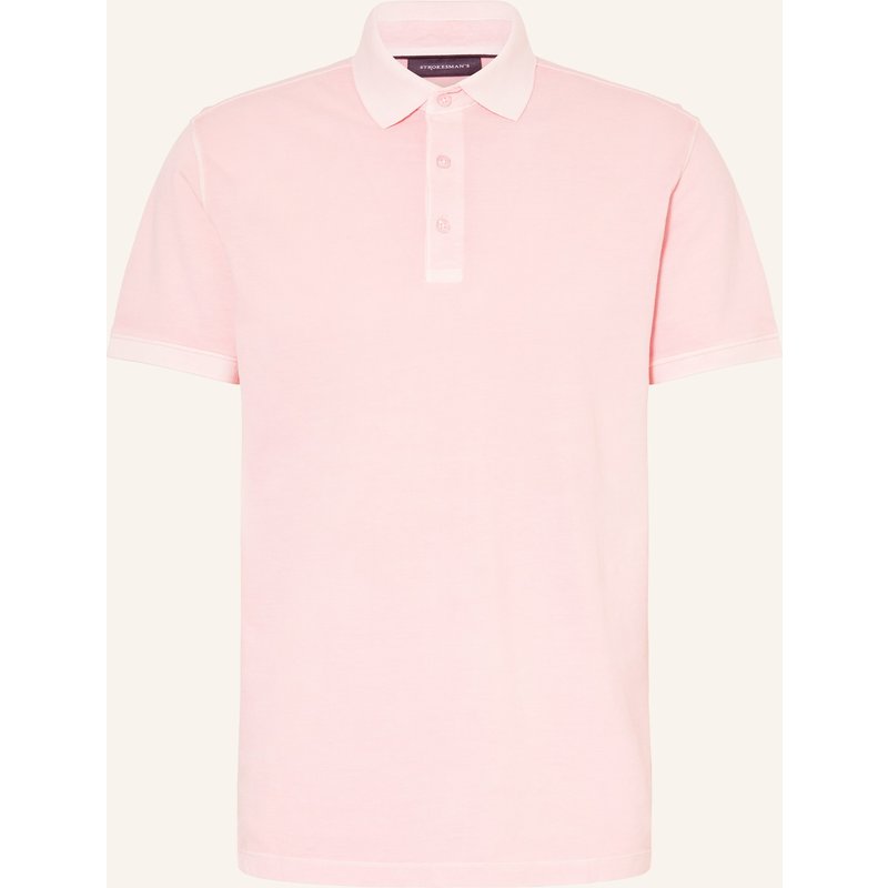 Strokesman's Piqué-Poloshirt rosa