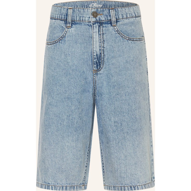 S.Oliver Red Jeans-Bermudas blau