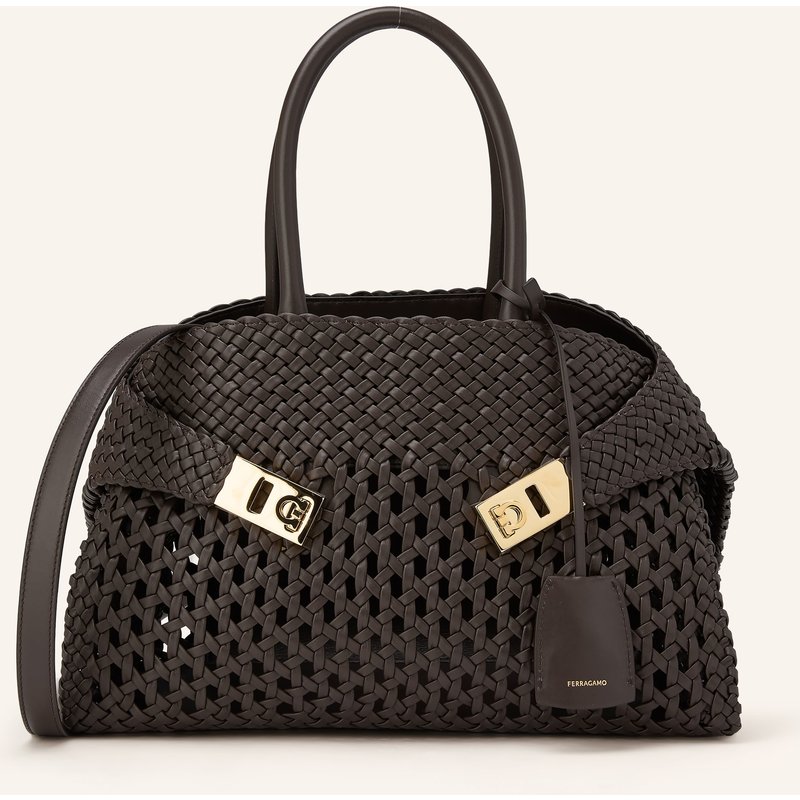 Ferragamo Handtasche Hug braun