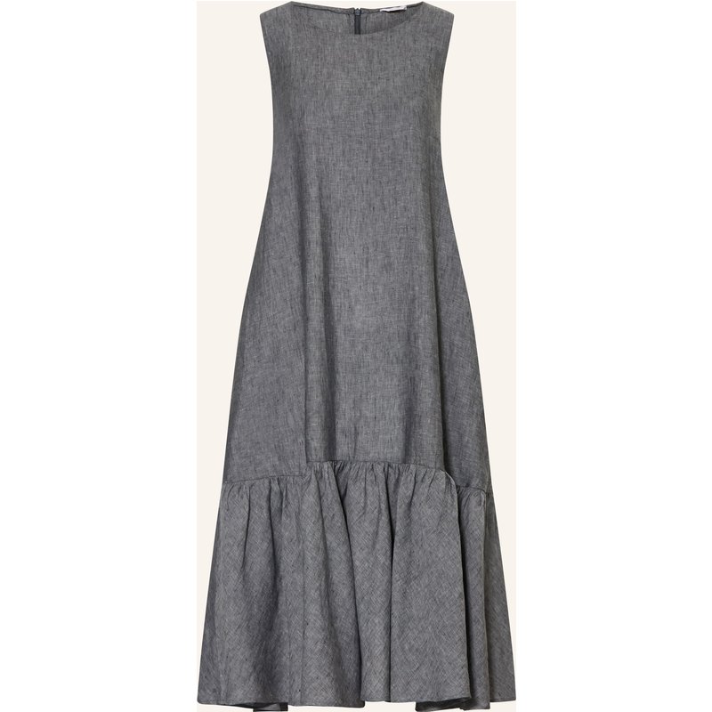 Robert Friedman Leinenkleid Karenl grau