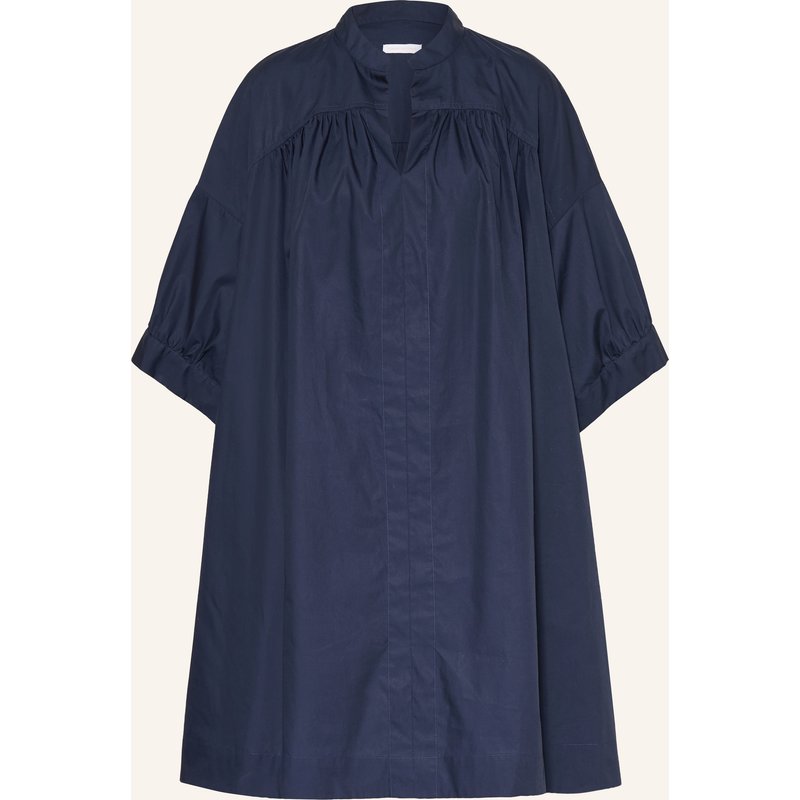 Robert Friedman Oversized-Kleid Mit 3/4-Arm blau