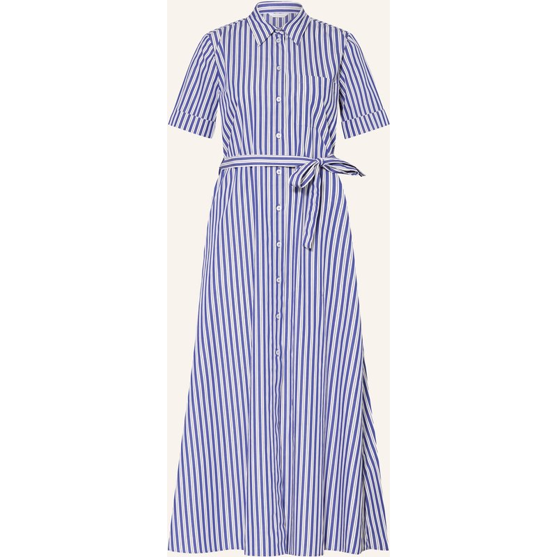 Robert Friedman Hemdblusenkleid Jesyl blau