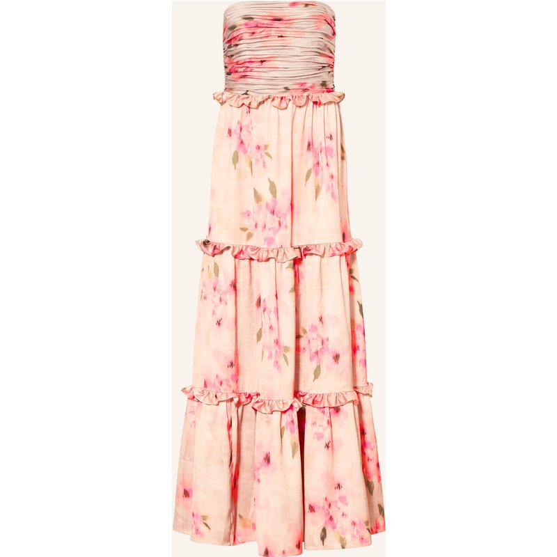 Adrianna Papell Abendkleid Mit Rüschen rosa