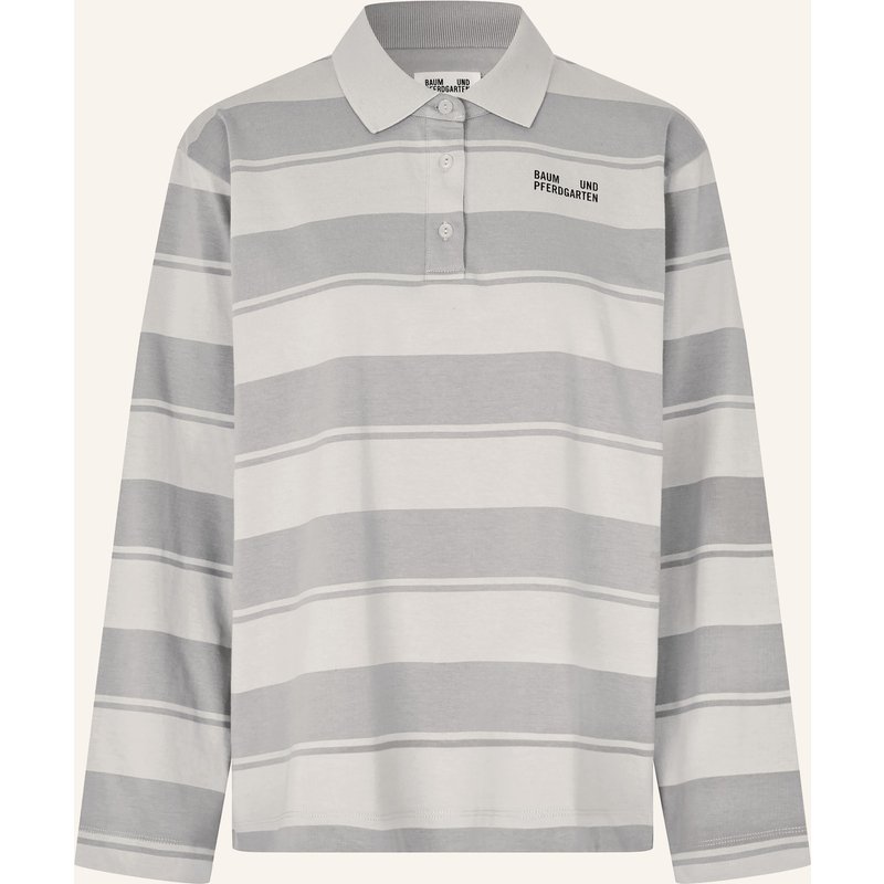 Baum Und Pferdgarten Jersey-Poloshirt Jeanne grau