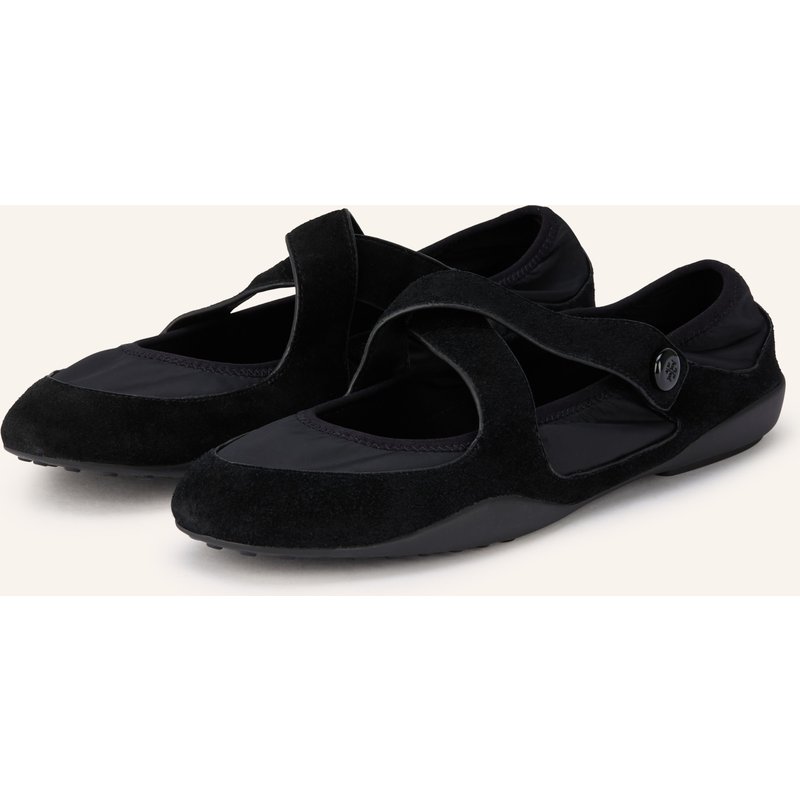 Tory Burch Mary-Jane-Ballerinas Romy schwarz