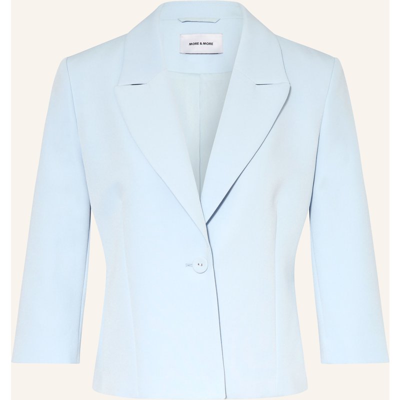 More & More Blazer Mit 3/4-Arm blau