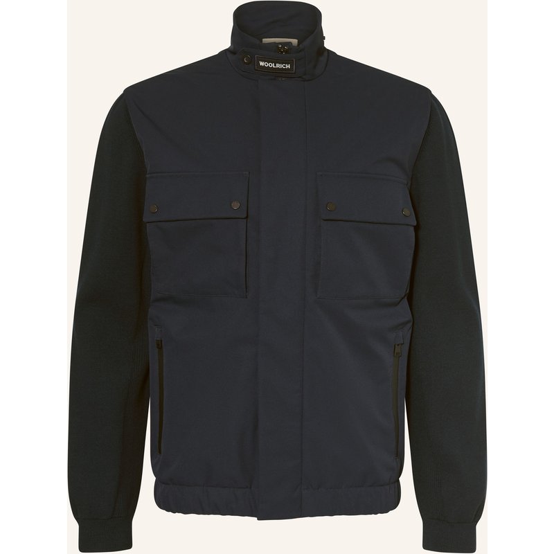 Woolrich Jacke Im Materialmix blau