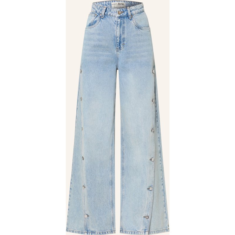 Gestuz Wide Leg Jeans Bxgstacie blau
