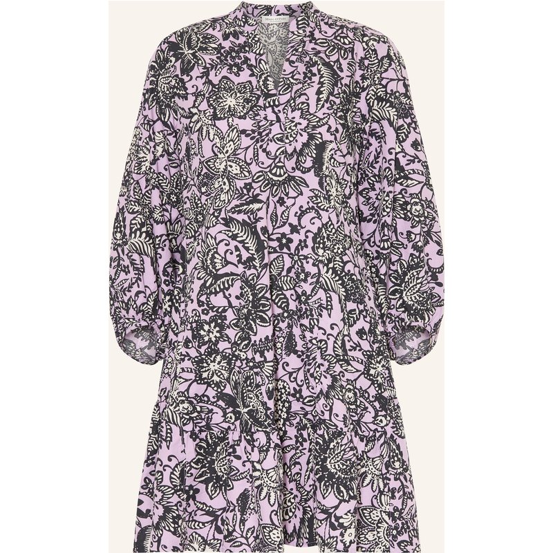 Marc O'polo Kleid Mit 3/4-Arm Und Rüschen lila
