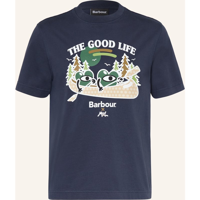 Barbour T-Shirt Mul Good Life blau