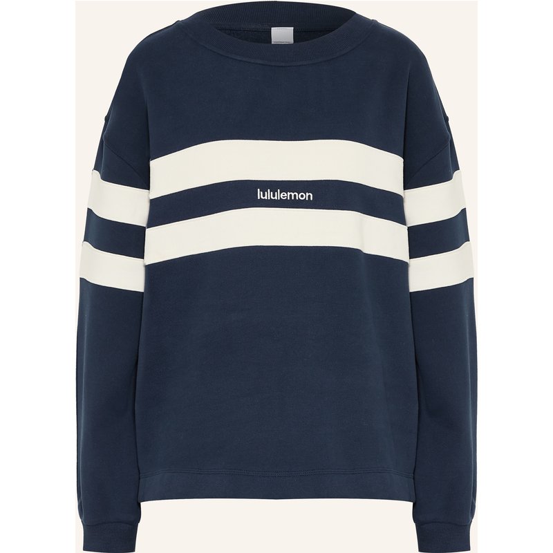 Lululemon Oversized-Sweatshirt Steady State blau