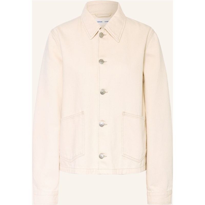 Samsøe Samsøe Jeansjacke Saveyra beige