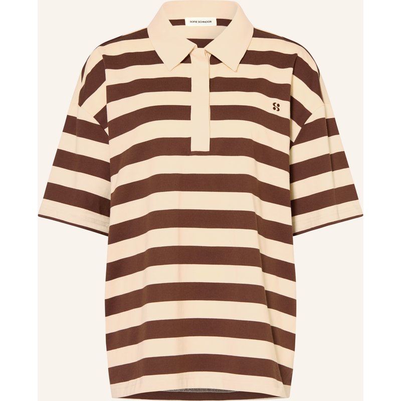 Sofie Schnoor Jersey-Poloshirt Pilsw weiss