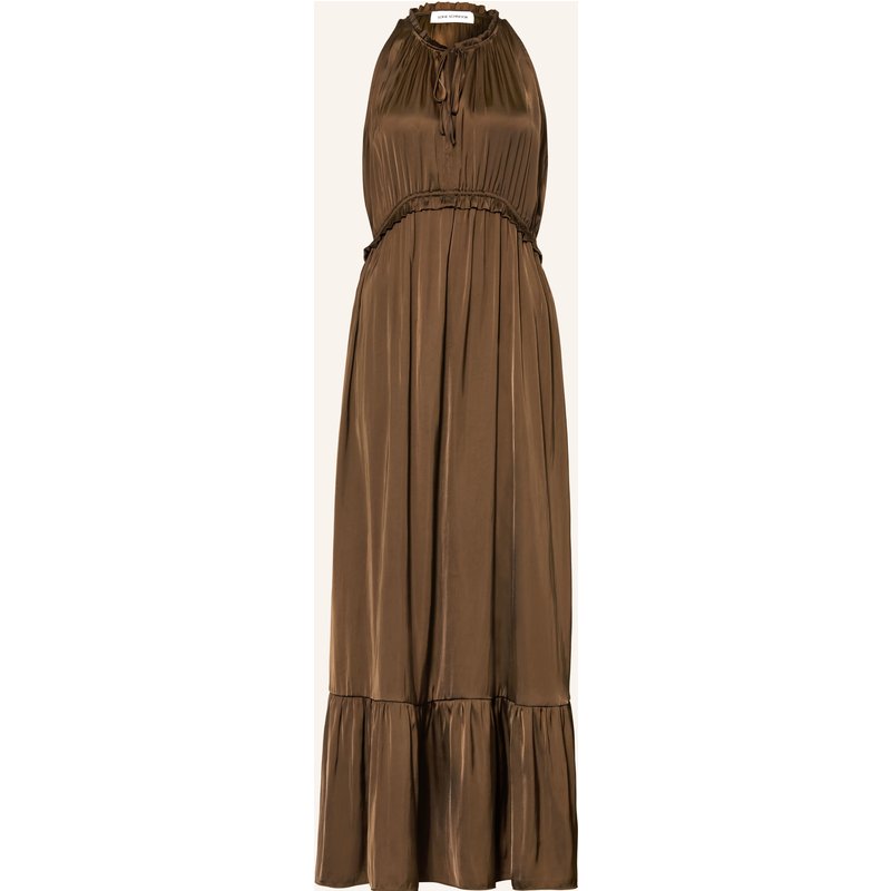 Sofie Schnoor Kleid Melsw Mit Rüschen braun