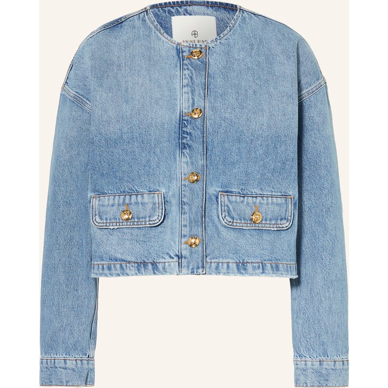 Anine Bing Jeansjacke Blanche blau