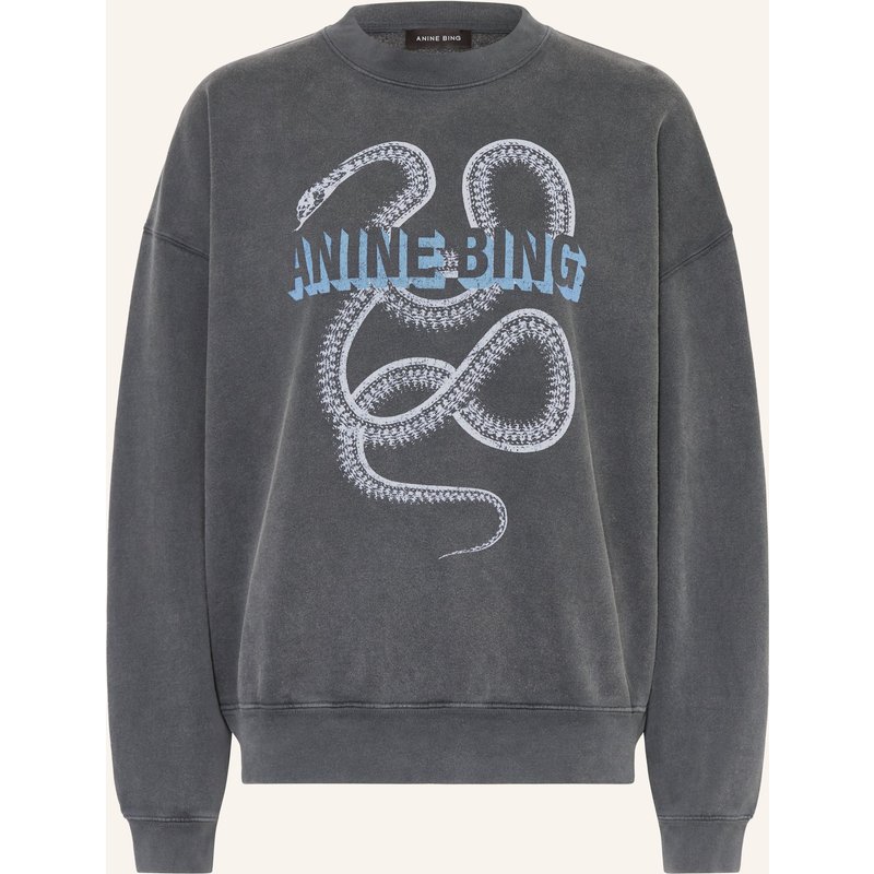 Anine Bing Sweatshirt Harvey schwarz