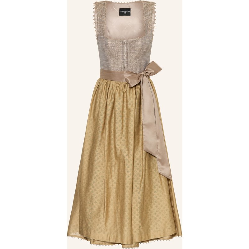 Kinga Mathe Bouclé-Dirndl Vincenza beige
