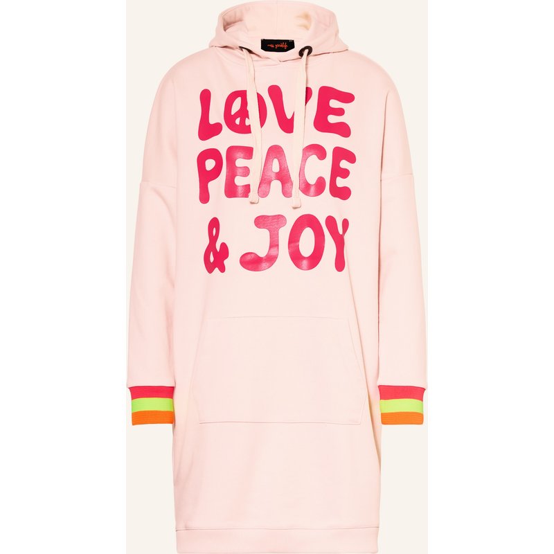 Miss Goodlife Hoodie-Kleid rosa
