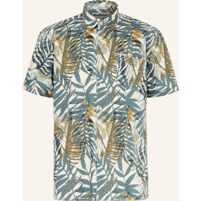 Barbour Kurzarm-Hemd Gleaston Relaxed Fit gruen