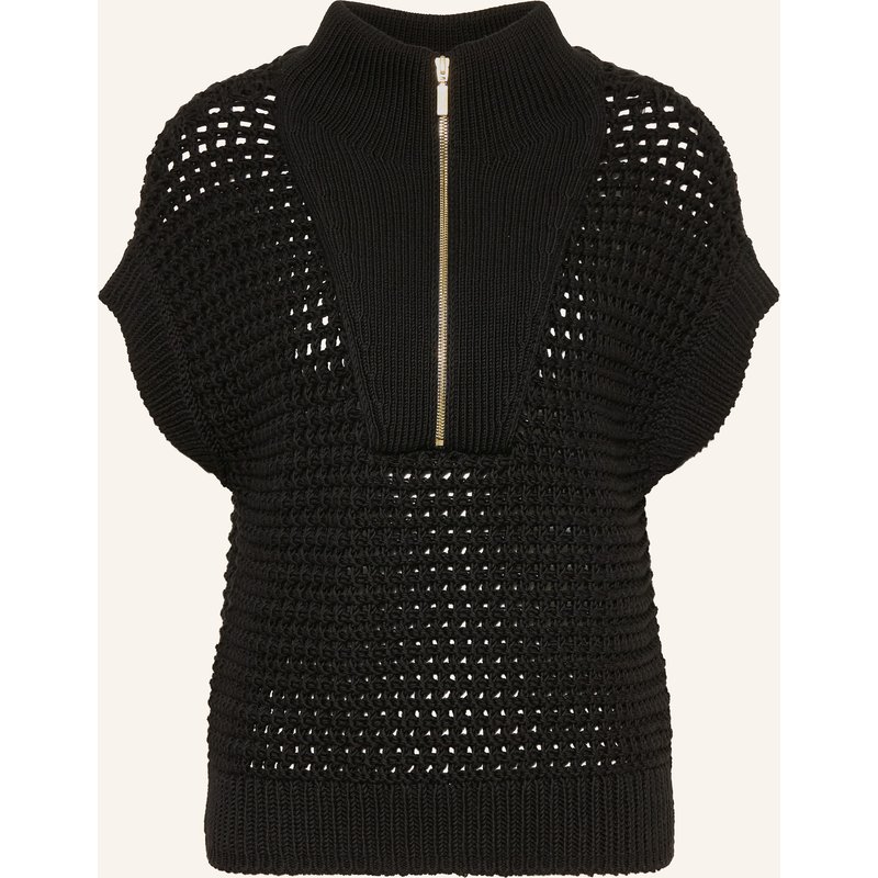 Barbour International Strickshirt Niamh schwarz
