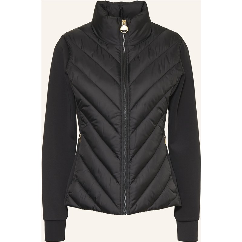 Barbour International Steppjacke Luxara Im Materialmix schwarz