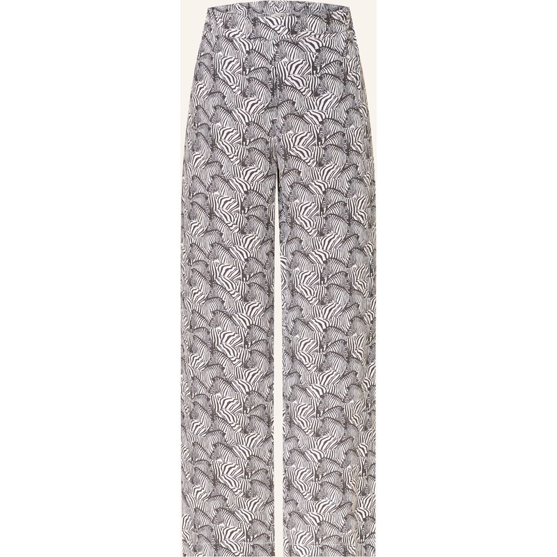 Lilienfels Marlenenhose Anton Aus Leinen schwarz