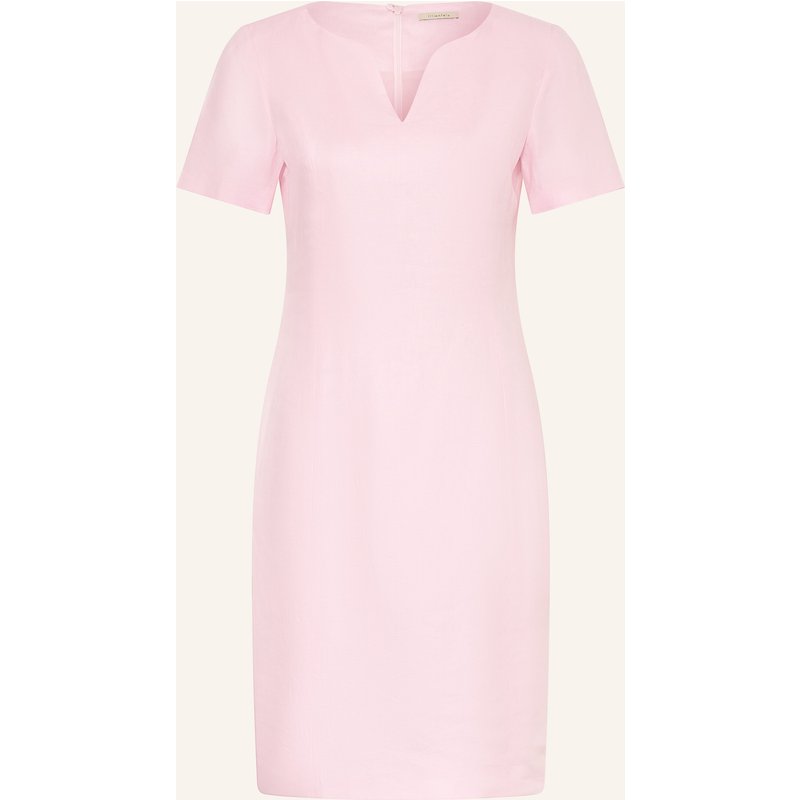 Lilienfels Etuikleid Aus Leinen rosa