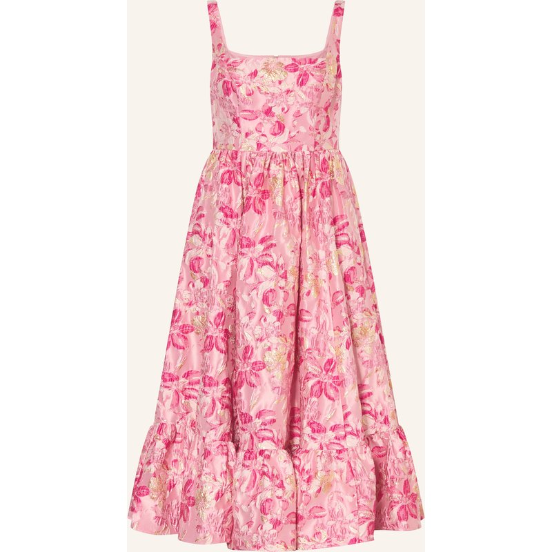 Adrianna Papell Cocktailkleid Aus Jacquard rot