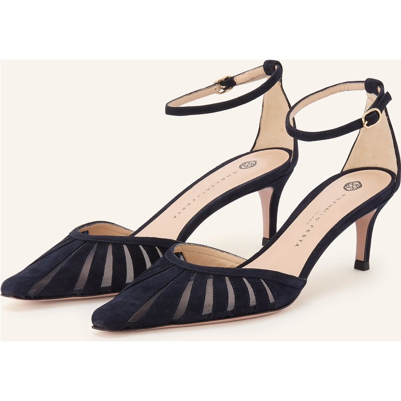 Roberto Festa Pumps Claus blau