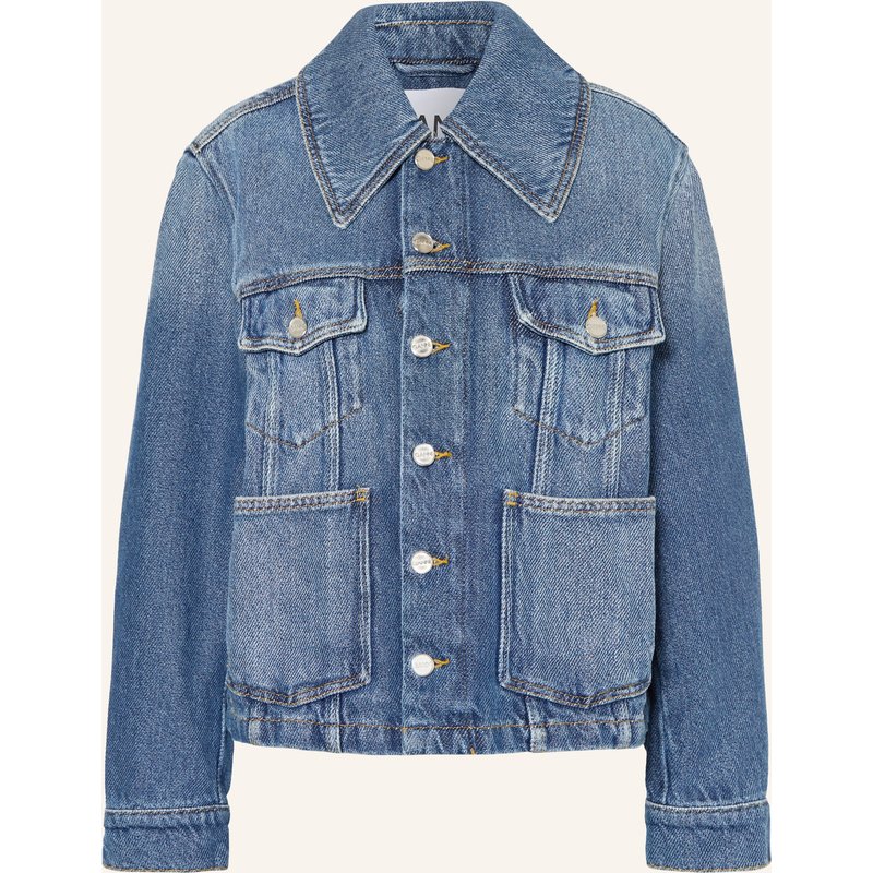Ganni Jeansjacke blau