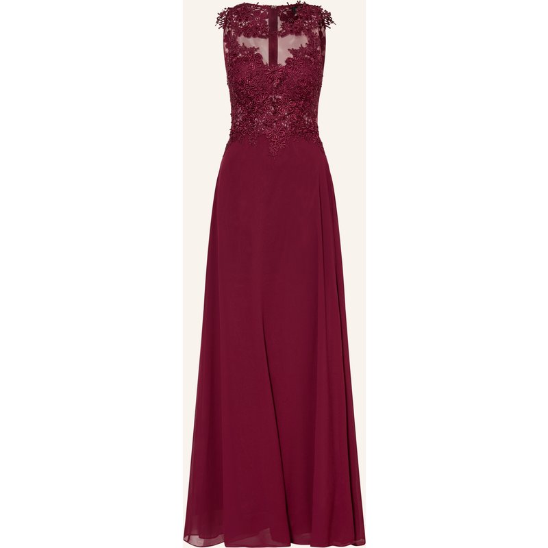 Apart Abendkleid Mit Spitze rot